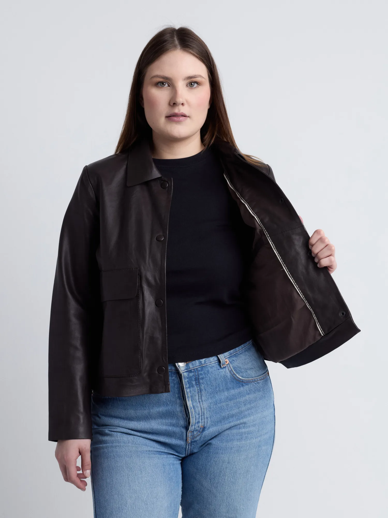 Lederjacke 42025054
