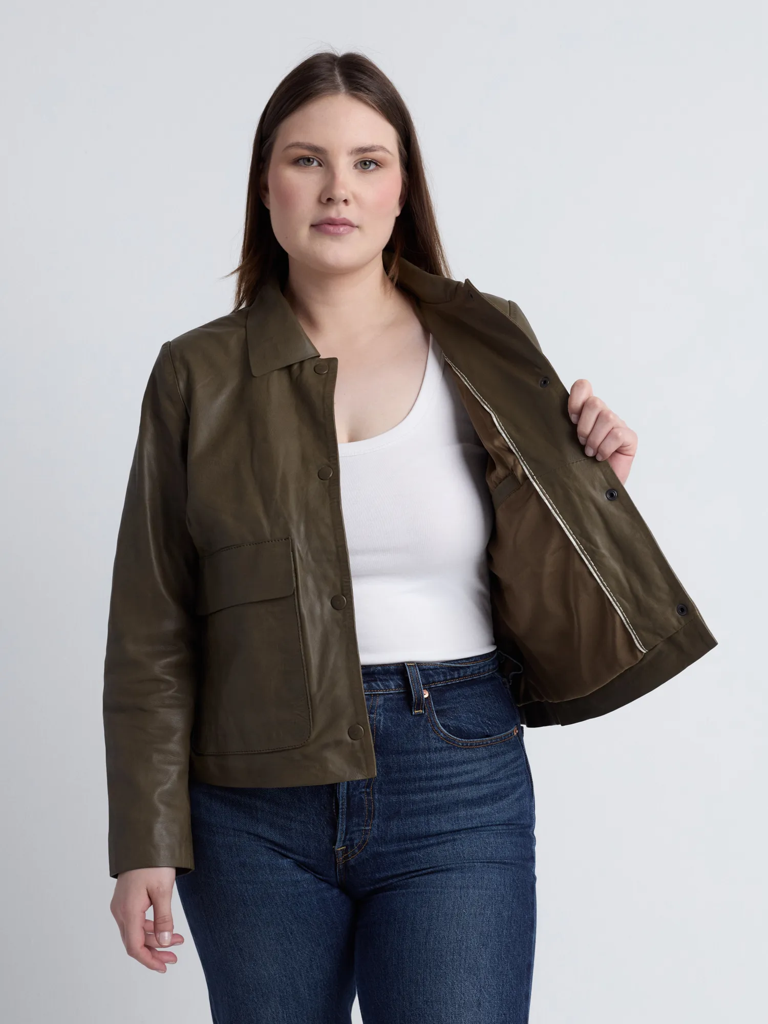 Lederjacke 42025054