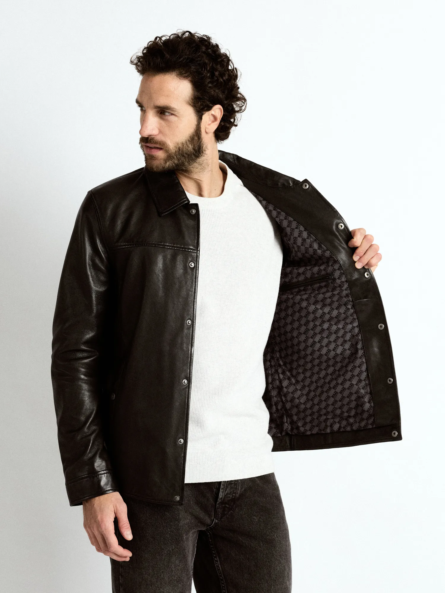 Lederjacke 42025059