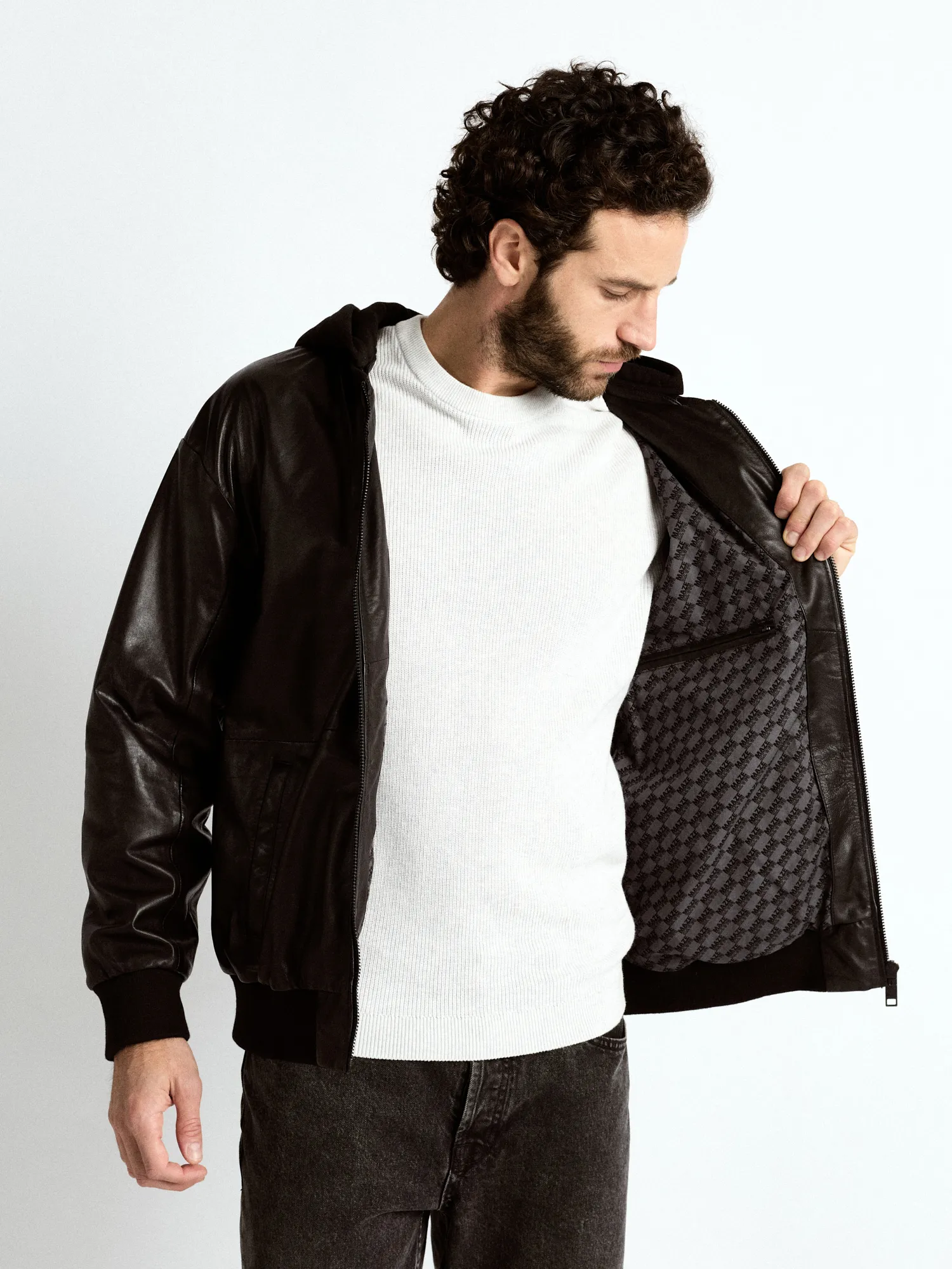 Lederjacke 42025060