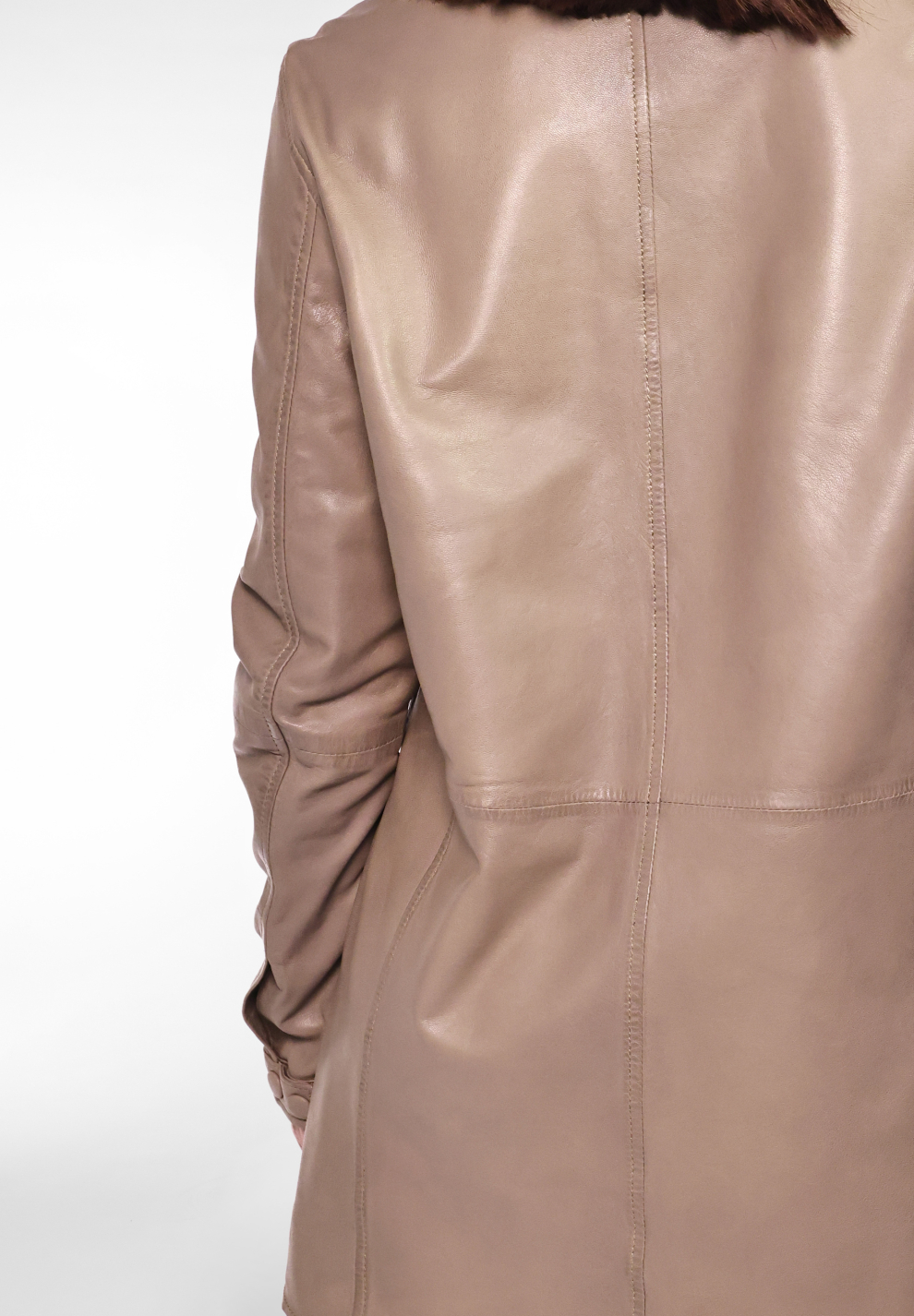 Lederkurzmantel 42020135