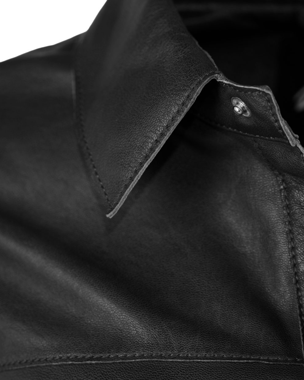 Hemdkleid aus Leder 42021101