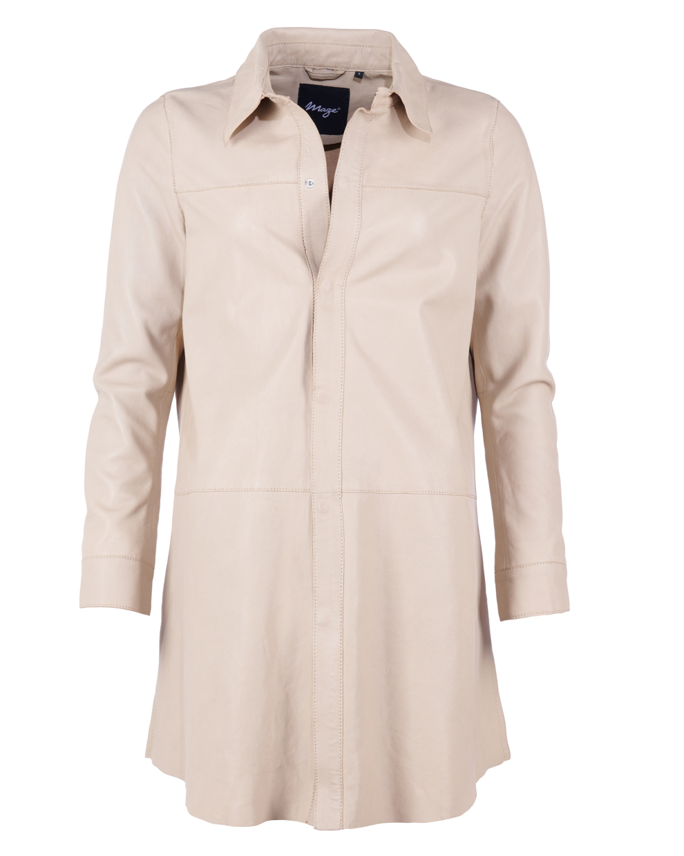 Hemdkleid aus Leder 42021101