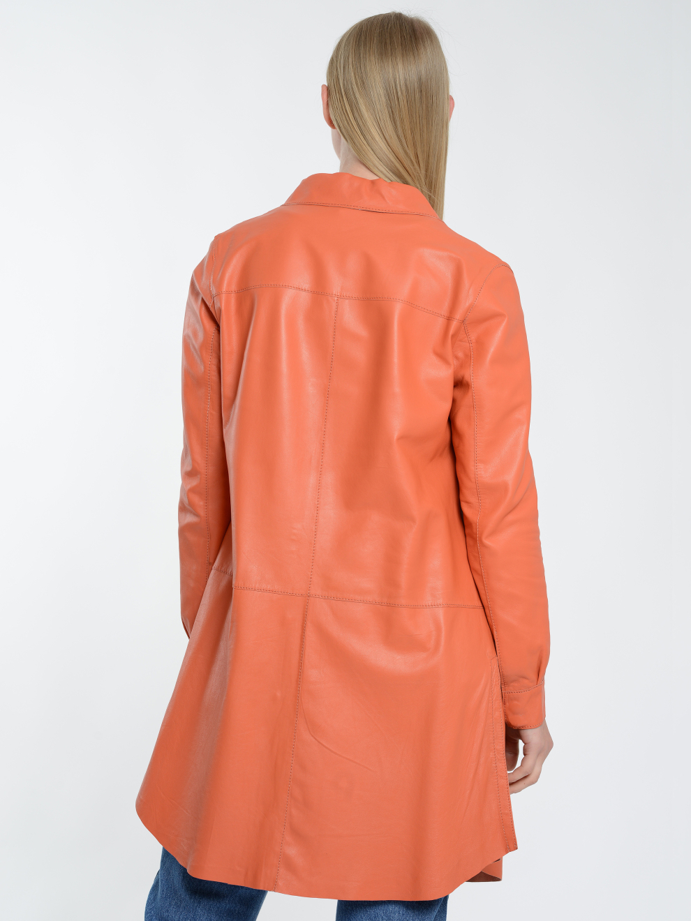 Hemdkleid aus Leder 42021101