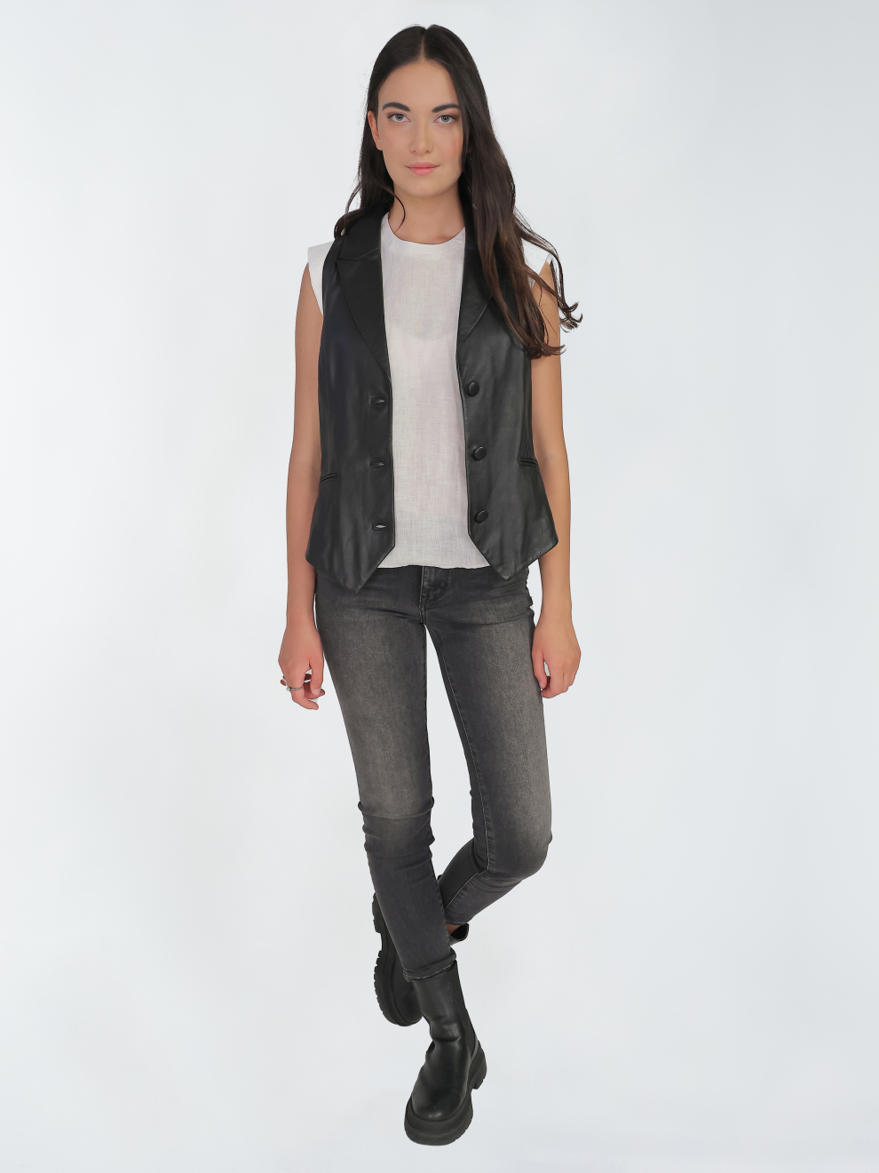 Lederweste 42021119
