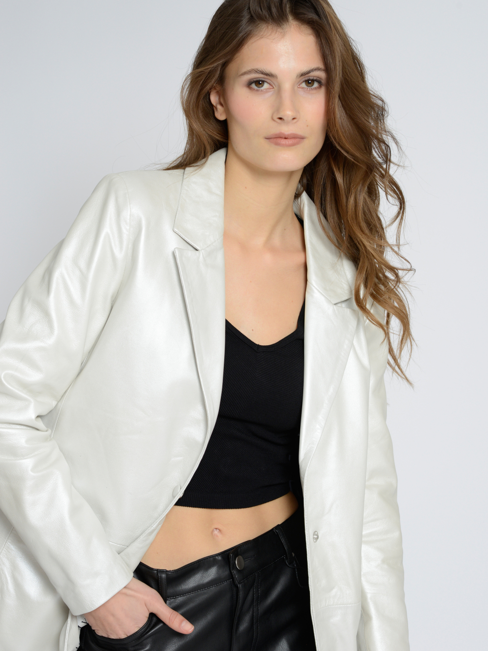 Lederblazer 42021249