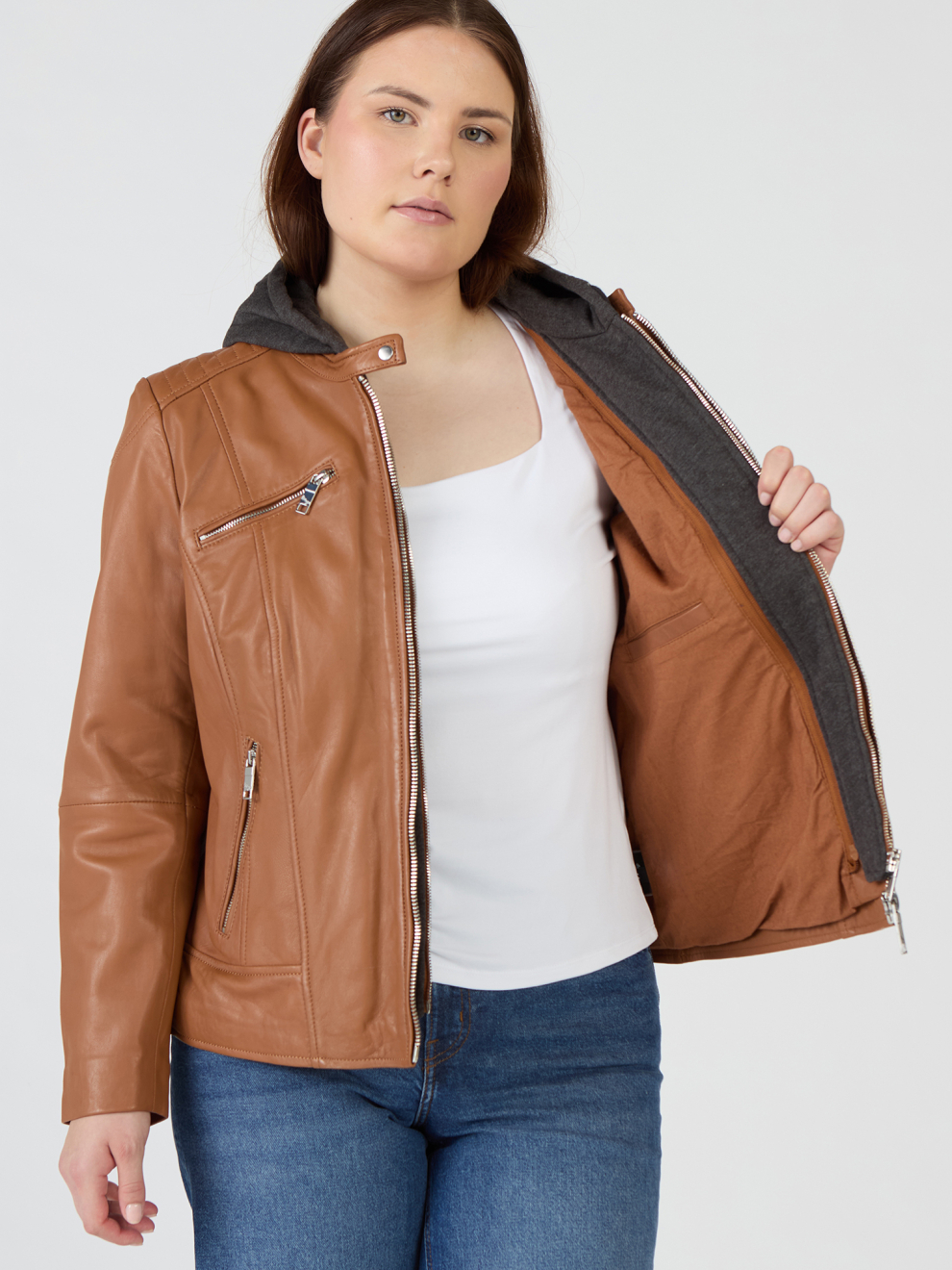 Lederjacke 42021318