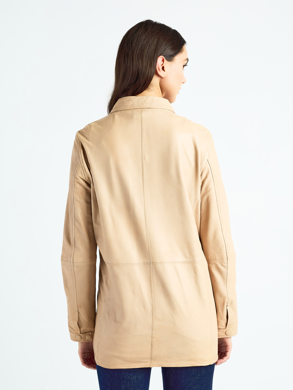 Lederkurzmantel 42020135