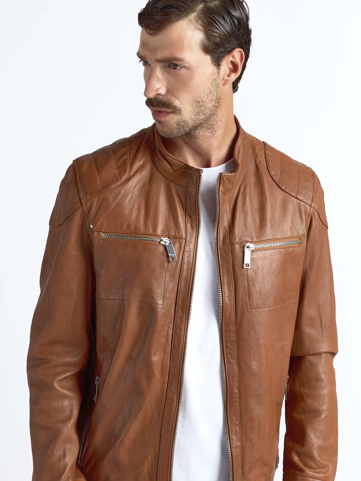 Lederjacke Flint