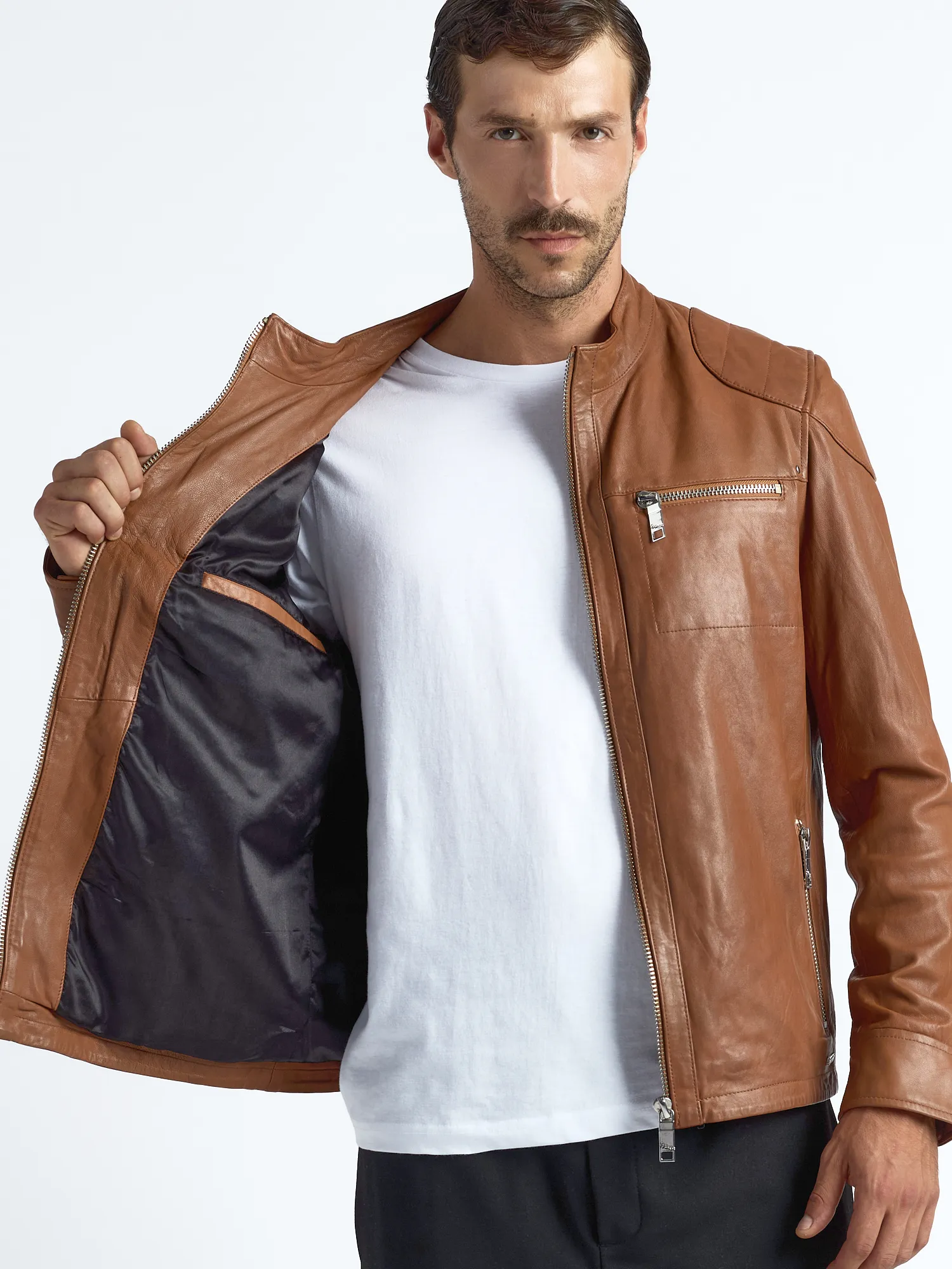 Lederjacke Flint