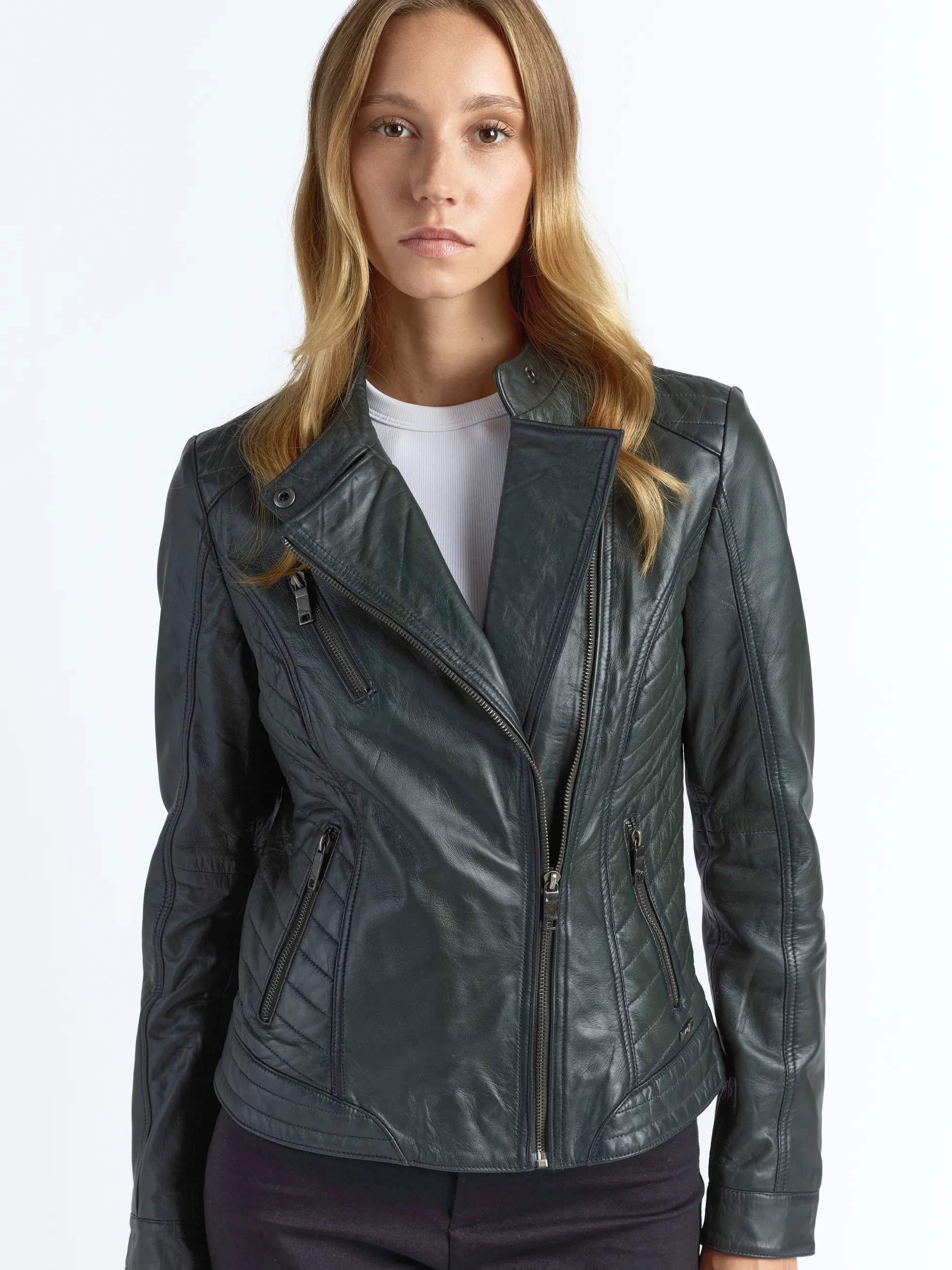 Lederjacke Sally