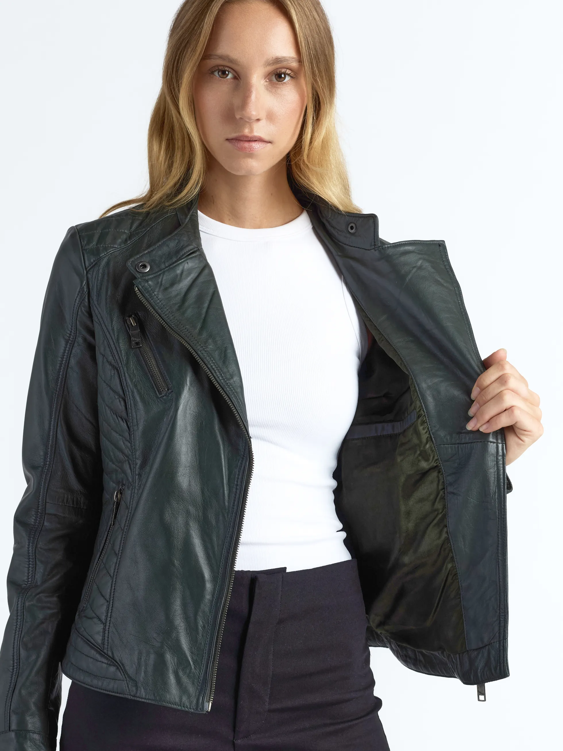 Lederjacke Sally