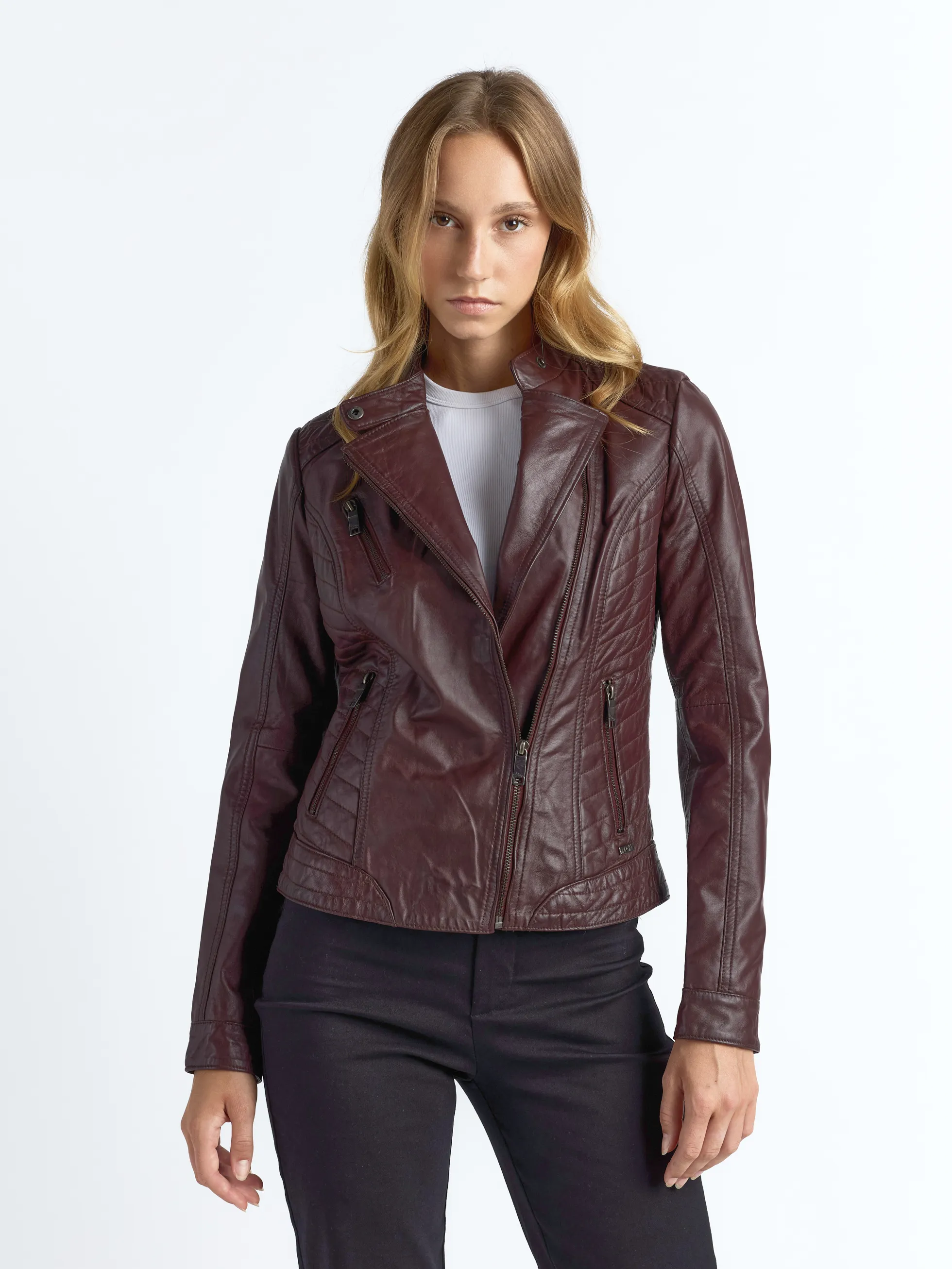 Lederjacke Sally