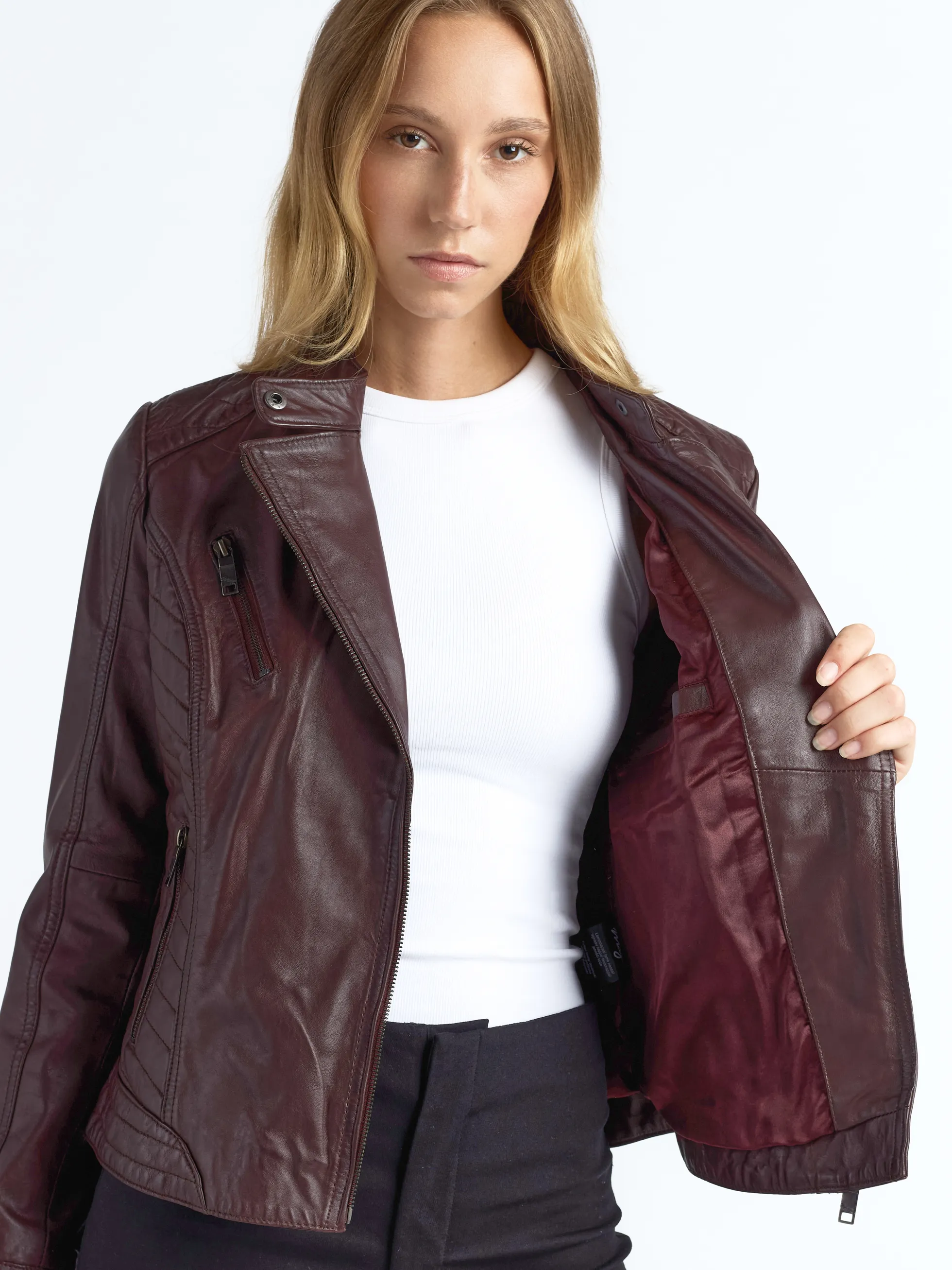 Lederjacke Sally