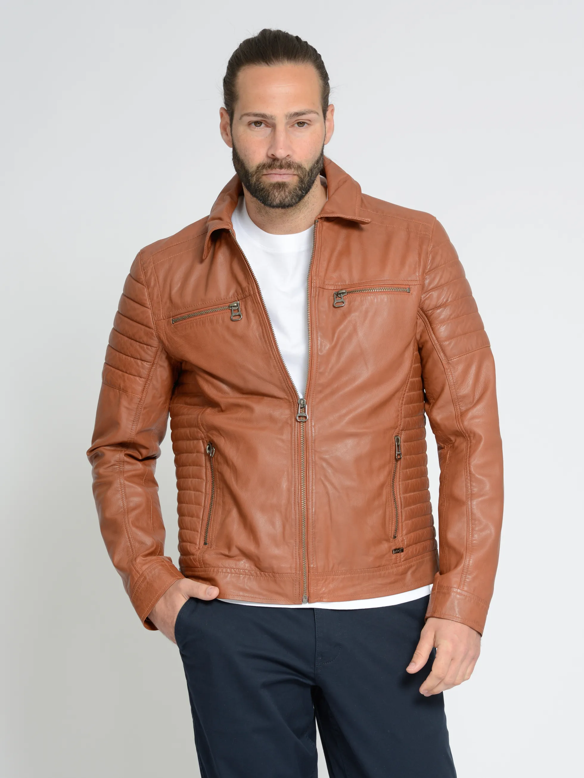 Lederjacke William