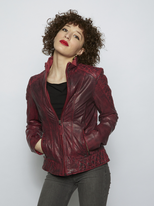 Lederjacke Queensbury