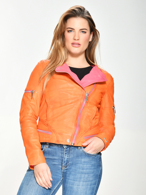 Lederjacke Diamond