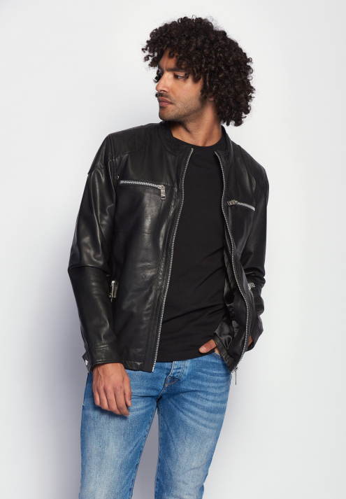 Lederjacke Flint