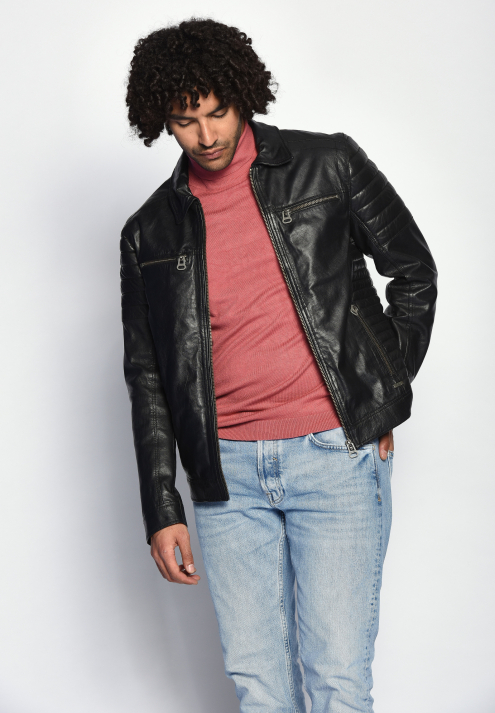 Lederjacke William