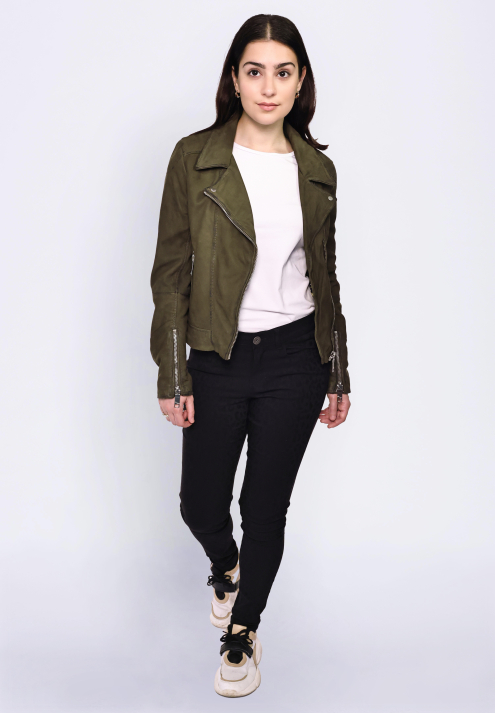Lederjacke Romie