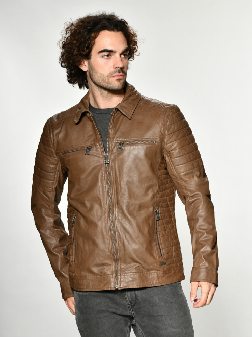 Lederjacke William