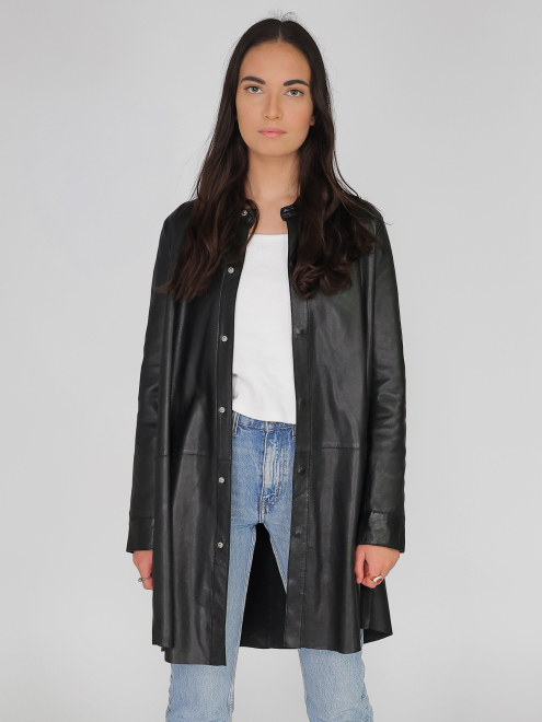 Hemdkleid aus Leder 42021101