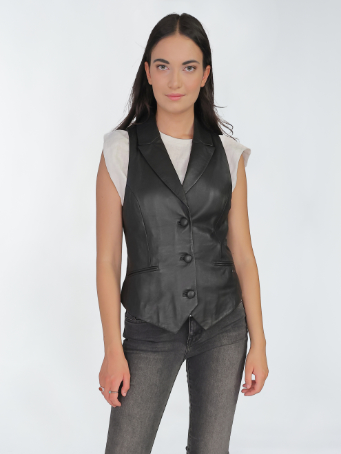 Lederweste 42021119