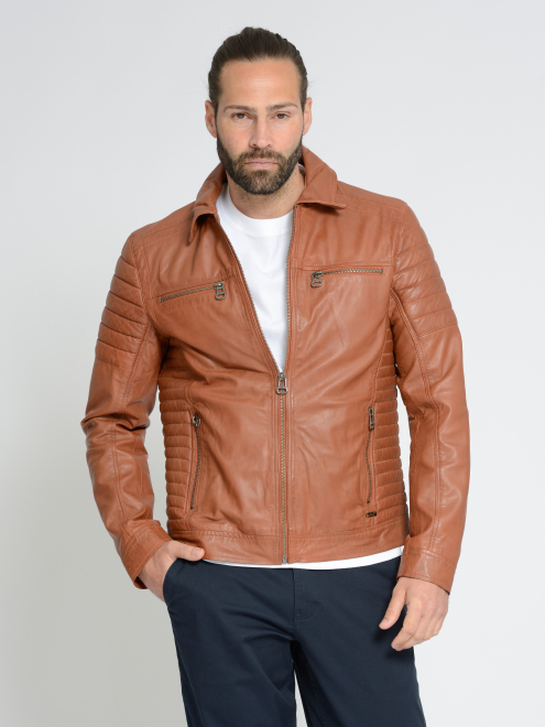 Lederjacke William