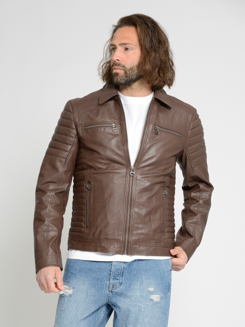 Lederjacke William