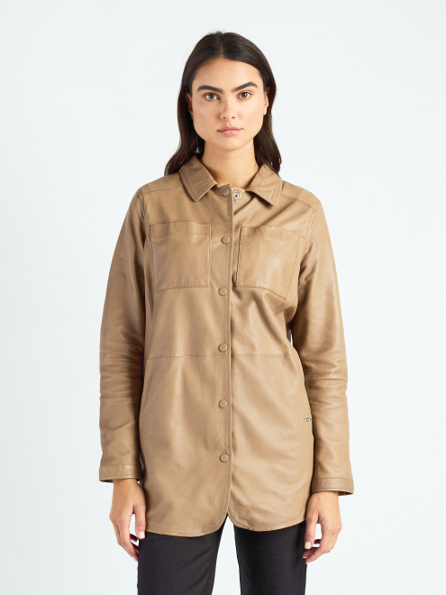 Lederkurzmantel 42020135