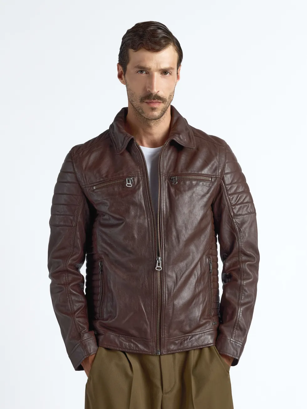 Lederjacke William